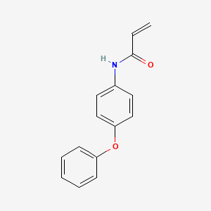 molecular formula C15H13NO2 B1518536 N-(4-phenoxyphenyl)prop-2-enamide CAS No. 134046-78-9