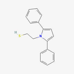 1H-Pyrrole-1-ethanethiol, 2,5-diphenyl-