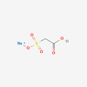 molecular formula C2H3NaO5S B15185411 Monosodium sulfoacetate CAS No. 29508-15-4