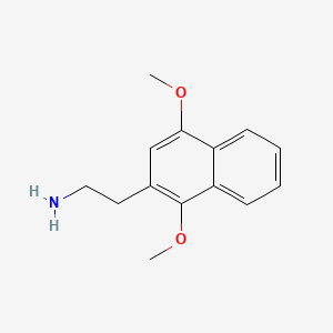 2-(1,4-Dimethoxy-2-naphthalenyl)ethylamine