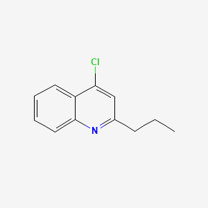 molecular formula C12H12ClN B1518559 4-Chloro-2-propylquinoline CAS No. 100121-90-2