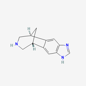 (1S,11R)-5,7,13-triazatetracyclo[9.3.1.02,10.04,8]pentadeca-2,4(8),5,9-tetraene