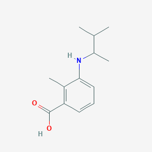 molecular formula C13H19NO2 B1518588 2-甲基-3-[(3-甲基丁基)氨基]苯甲酸 CAS No. 1157410-69-9