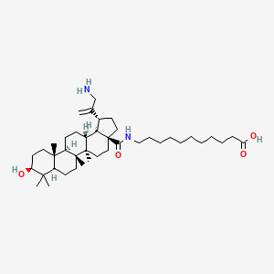 N-(3beta-Hydroxy-30-aminolup-20(29)-en-28-oyl)-11-aminoundecanoic acid