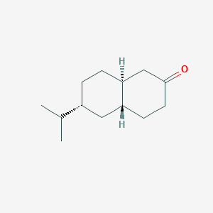 6-Isopropyl-2-decalone, trans-