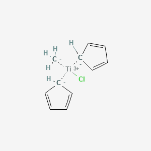 Chlorodi(pi-cyclopentadienyl)methyltitanium(IV)