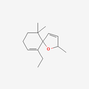 6-Ethyl-2,10,10-trimethyl-1-oxaspiro[4.5]deca-3,6-diene