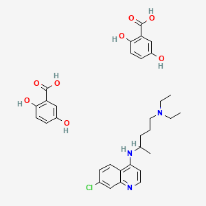 molecular formula C32H38ClN3O8 B15186159 Einecs 306-377-0 CAS No. 97158-47-9