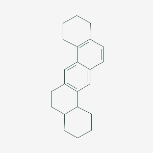 1,2,3,4,4a,5,6,8,9,10,11,14b-Dodecahydrodibenz(a,H)anthracene