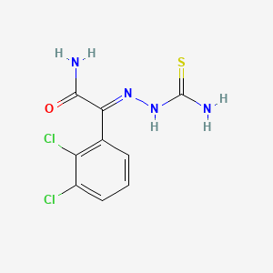 2-[(Aminothioxomethyl)hydrazono]-2-(2,3-dichlorophenyl)acetamide