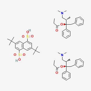 molecular formula C62H82N2O10S2 B15186377 Einecs 300-434-3 CAS No. 93940-39-7