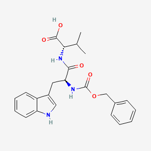 molecular formula C24H27N3O5 B1518641 Z-Trp-val-OH 