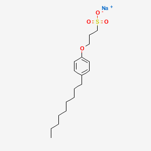 Sodium 3-(4-nonylphenoxy)propanesulphonate