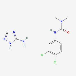 Urea, N'-(3,4-dichlorophenyl)-N,N-dimethyl-, mixt. with 1H-1,2,4-triazol-3-amine