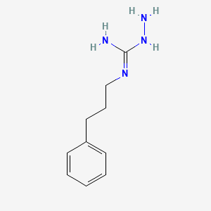 N-(3-Phenylpropyl)hydrazinecarboximidamide