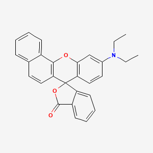 molecular formula C28H23NO3 B1518650 Heat(pressure)sensitiveroseredtf-R1 