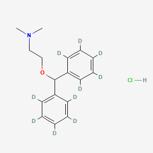 2-(di(Phenyl-d5)methoxy)-N,N-dimethylethanamine hydrochloride