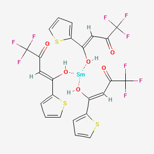 molecular formula C24H15F9O6S3Sm B1518666 Samarium III thenoyltrifluoroacetonate 