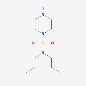 molecular formula C10H23N3O2S B1518691 N,N-二丙基哌嗪-1-磺酰胺 CAS No. 99868-87-8