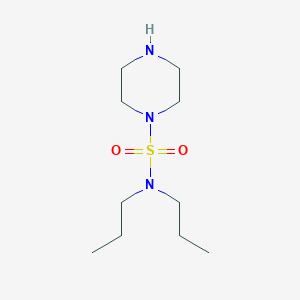 molecular formula C10H23N3O2S B1518691 N,N-Dipropylpiperazin-1-sulfonamid CAS No. 99868-87-8