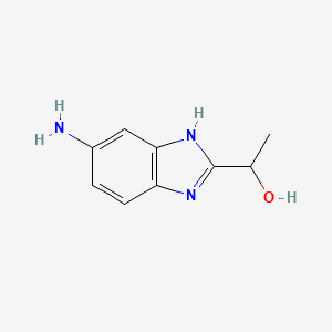 1-(5-amino-1H-benzimidazol-2-yl)ethanol