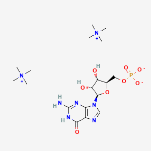 B15187212 Tetramethylammonium guanosine 5'-monophosphate CAS No. 89999-10-0