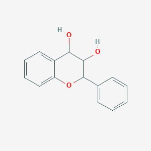 3,4-Dihydro-2-phenyl-2H-1-benzopyran-3,4-diol