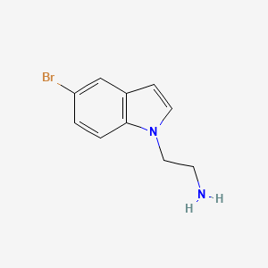 molecular formula C10H11BrN2 B1518776 2-(5-bromo-1H-indol-1-yl)ethanamine CAS No. 944895-46-9