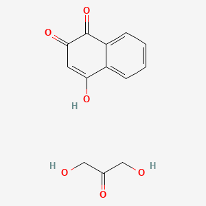 Lawsone with dihydroxyacetone