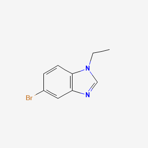molecular formula C9H9BrN2 B1518786 5-溴-1-乙基苯并咪唑 CAS No. 23073-51-0