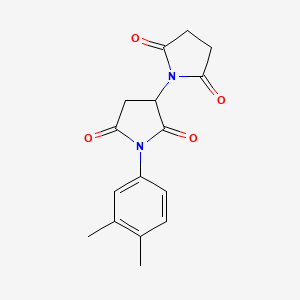 1'-(3,4-Dimethylphenyl)-(1,3'-bipyrrolidine)-2,2',5,5'-tetrone