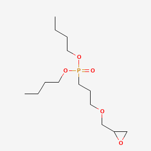 Dibutyl (3-(oxiranylmethoxy)propyl)phosphonate