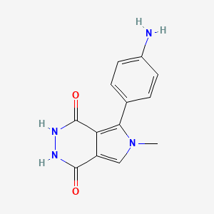 5-(4-aminophenyl)-6-methyl-2,3-dihydro-1H-pyrrolo[3,4-d]pyridazine-1,4(6H)-dione