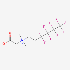 1-Hexanaminium, N-(carboxymethyl)-N,N-dimethyl-3,3,4,4,5,5,6,6,6-nonafluoro-, hydroxide, inner salt