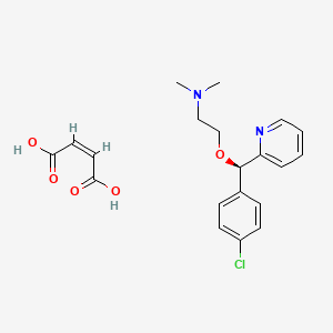 Carbinoxamine maleate, (R)-