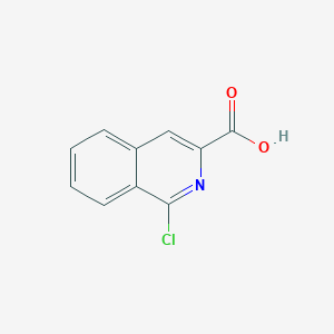 molecular formula C10H6ClNO2 B1518839 1-Chloroisoquinoline-3-carboxylic acid CAS No. 1049606-80-5