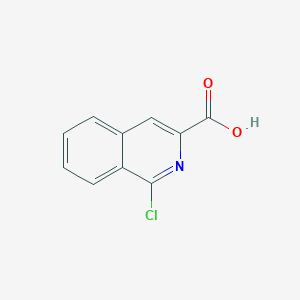 molecular formula C10H6ClNO2 B1518839 1-Chlor-isochinolin-3-carbonsäure CAS No. 1049606-80-5