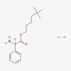 DL-2-Phenylglycine 5,5-dimethylhexyl ester hydrochloride