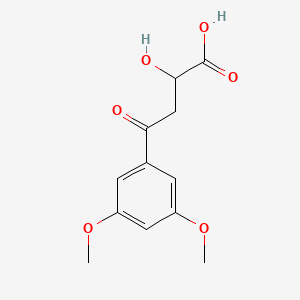 4-(3,5-Dimethoxyphenyl)-4-oxo-2-hydroxybutanoic acid