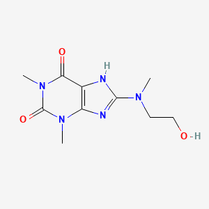 8-((2-Hydroxyethyl)methylamino)theophylline