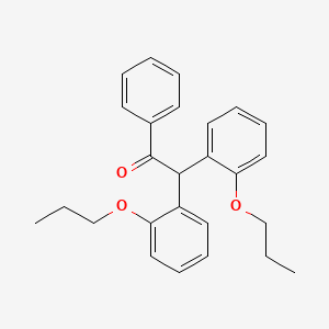 Ethanone, 2,2-bis(2-propoxyphenyl)-1-phenyl-