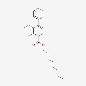 Octyl-2-methyl-3-ethyl-4-phenyl-4-cyclohexene carboxylate