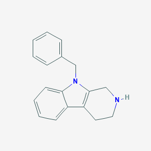 B151894 1,2,3,4-Tetrahydro-9-(phenylmethyl)-pyrido[3,4-B]indole CAS No. 134331-71-8