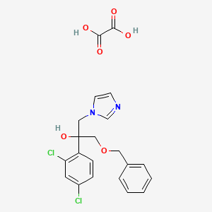 3-Benzyloxy-2-(2,4-dichlorophenyl)-1-(imidazol-1-yl)-2-propanol oxalate