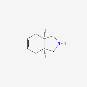 3a,4,7,7a-Tetrahydroisoindoline, trans-