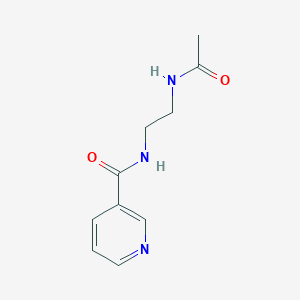 N-(2-Acetamidoethyl)nicotinamide