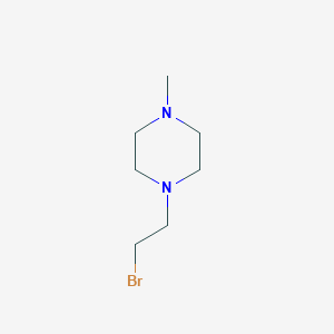 molecular formula C7H15BrN2 B1519031 1-(2-Bromoethyl)-4-methylpiperazine CAS No. 801152-34-1