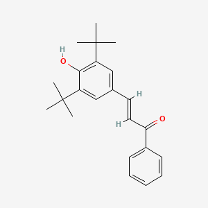 beta-Benzoyl-3,5-di-tert-butyl-4-hydroxystyrene