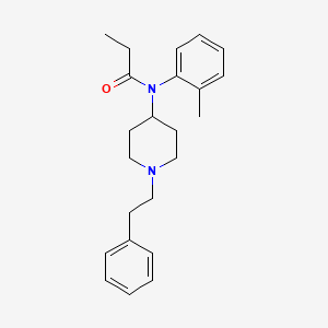 N-(2-Methylphenyl)-N-(1-(2-phenylethyl)-4-piperidinyl)propanamide