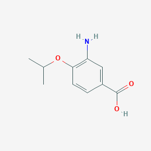 3-Amino-4-(propan-2-yloxy)benzoic acid